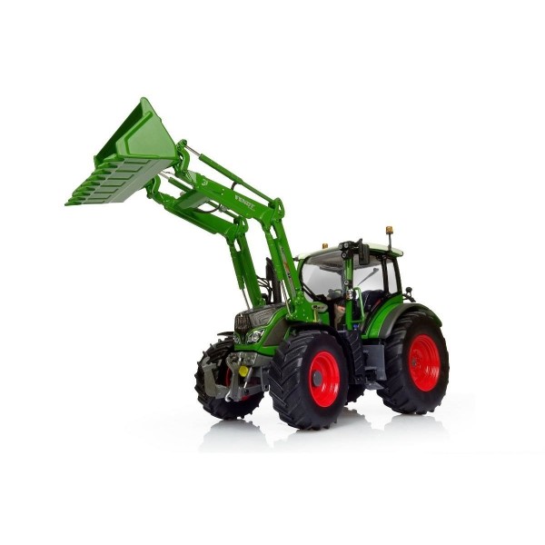 Fendt 516 Vario met Voorlader - Nature Green - 1:32